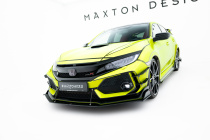 Honda Civic X Type R MK10 2017+ Racing Frontläpp / Frontsplitter Maxton Design